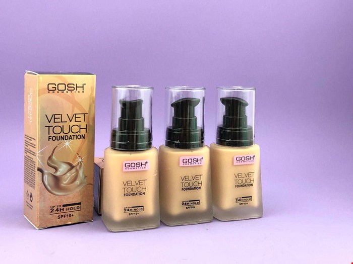 کرم پودر گاش بغل اورجینال Gosh velvet touch foundation