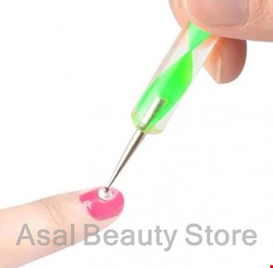 میله داتینگ ( نقطه کوبی ) nail design 