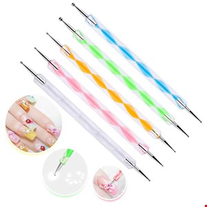 میله داتینگ ( نقطه کوبی )   nail design 