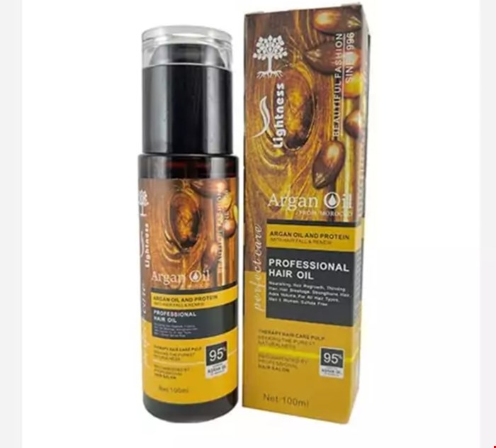 روغن مو آرگان لایتنس