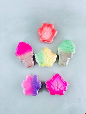 کوکتل پدیکور رنگی فانتزی Fantasy Cocktail Pedicure