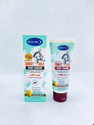 کرم ترک پا تیوپی شیر الاغ مکس لیدی 75 میل Max lady Foot Cream
