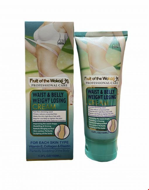 کرم لاغری و چربی سوز صورت و بدن وکالی  Wokali losing cream