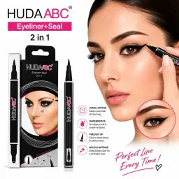 خط چشم دو سر ماژیکی هدی بیوتی مدل Eyeliner + Seal