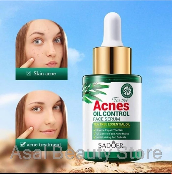 سرم صورت ضد جوش و آکنه تی تری سادور